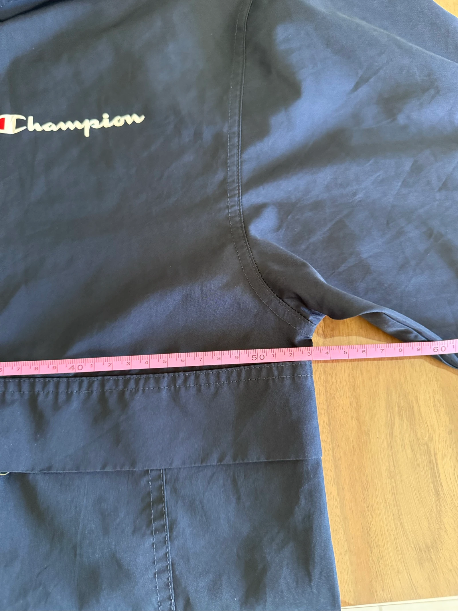 Cut-wind Champion homem S – Azul marinho – Jaqueta com capuz – Muito bom estado – photo 6